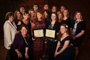 Julie Deppner and Samantha Stephens receive statewide recognition awards
