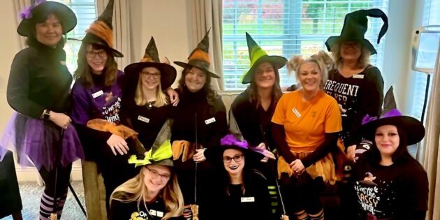 Resident Care Associates make Halloween extra special for those in Assisted Living