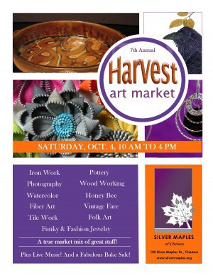 harvest art market flier 2014