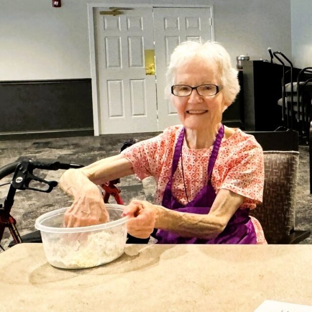 We're always thrilled to welcome our friend Keegan from @thelakehousebakery! 🥧 His passion for food history, fun facts, and sweet treats makes his programs a resident favorite.

Our residents love his “Dining Through the Decades” series — we started in the 1920s and ate our way through to the 1990s, learning what was cooking (and what things cost!) along the way. His recent “Candy is Dandy” presentation was a sweet hit leading up to Halloween. And if you’ve ever taken his Pie Crust class… you know. His secrets completely change the game for bakers! 

It’s not just about the food — it’s the stories, nostalgia, and his genuine love for what he does that make every visit special. We can’t wait to see what he’ll bring next! Be sure to follow The Lakehouse Bakery and Keegan to see what he's cooking up next! #CommunityConnections
