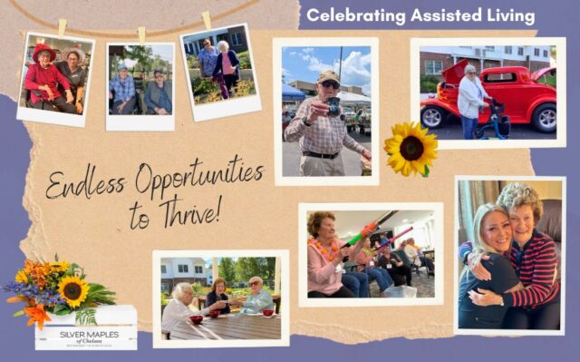 At Silver Maples, every week feels like National Assisted Living Week because life in The Meadows is all about Ageless Adventures—and the endless opportunities to thrive that come with it. 💜

From creating art and picking fresh flowers from our cutting garden to lake days at Cavanaugh Lake, Classic Car Shows, and holiday celebrations—there’s always something new to experience and enjoy together.

With compassionate care, laughter, and plenty of friendship, our staff and residents embrace the adventure of aging, making each day meaningful and fun. We’re not just a community—we’re a family.

#EndlessOpportunitiesToThrive #AgelessAdventures #PositiveAgingExperience #HereInTheMeadows