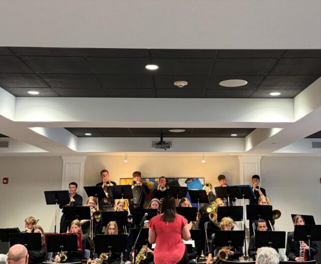 Thank you to the Chelsea High School Jazz Band for coming out to perform their spring concert for our residents! Such great sound and amazing solos! #jazzband @chelseami_hs
