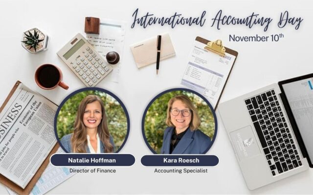 Today we’re celebrating our incredible “numbers people,” Natalie and Kara! These two manage all the financial activities at Silver Maples with expertise, care, and precision. They’re not only exceptional stewards of our resources—keeping us strong and steady—they’re also funny, talented, and simply wonderful to work with. We’re so grateful to have them on our team! Happy International Accounting Day!