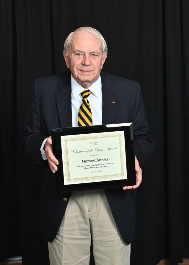 🌟 Celebrating an Extraordinary Resident Volunteer🌟

We are proud to share that Silver Maples resident 𝗛𝗼𝘄𝗮𝗿𝗱 𝗕𝗿𝗼𝗼𝗸𝘀 was recognized by LeadingAge Michigan for its prestigious 𝗩𝗼𝗹𝘂𝗻𝘁𝗲𝗲𝗿 𝗼𝗳 𝘁𝗵𝗲 𝗬𝗲𝗮𝗿 𝗔𝘄𝗮𝗿𝗱.

Howard exemplifies the heart and spirit of Silver Maples through his quiet leadership, thoughtful service, and unwavering commitment to others. As Treasurer of the Resident Council and an active member of numerous committees, Howard helps ensure that residents’ voices are heard and that their ideas lead to meaningful action.

His contributions touch nearly every corner of our community. From supporting the Employee Hardship Fund and Scholarship Committees to helping inspire significant growth in charitable giving, Howard leads with empathy, fairness, and a deep belief in Silver Maples’ mission. He has also taken on hands-on projects to improve campus safety and enhance our wellness path, leaving a lasting impact both behind the scenes and in visible ways throughout the neighborhood.

Above all, Howard brings integrity, humility, and kindness to everything he does. Silver Maples is stronger, warmer, and more connected because of his generous spirit. Congratulations, Howard! 

Please join us in congratulating Howard on this well-deserved recognition and thanking him for the countless ways he helps make Silver Maples such a special place to call home.

🎥Take a moment to watch this special video tribute created by LeadingAge Michigan in his honor: https://youtu.be/tNUNbCXwUK0?si=HsHWZLNvzE9kCTxh

#VolunteeroftheYear #LeadingAgeMI #SilverMaplesProud #SeniorLivingWithHeart #MissionDrivenCare