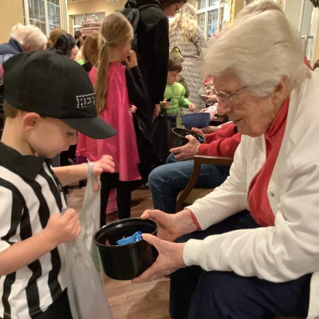 🎃 Spooky, sweet, and oh-so-fun! 👻

Our halls were filled with giggles and little goblins as Chelsea Cooperative Preschoolers joined us for our annual trick-or-treat! Residents had a blast handing out candy and seeing all the creative costumes — and we loved welcoming staff kids, grandkids, and even great-grandkids to join the fun. 🧡🍬

It’s safe to say this sweet tradition is here to stay! #TrickOrTreat  #HalloweenFun #GenerationsTogether