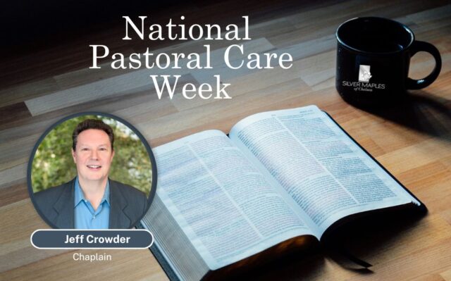 We’re so grateful for the kindness, compassion, and spiritual guidance Pastor Jeff shares with our community each week. From worship services and hymn sings to choir practice and thoughtful discussion groups, his presence brings comfort and connection to residents, families, and staff alike. Thank you, Jeff, for all you do!