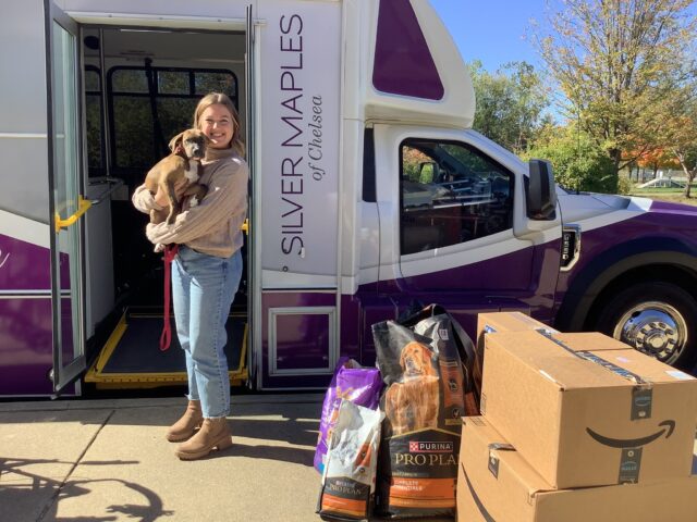 🐾 Hearts full, hands busy, and smiles all around! 🐾

Our recent trip to the Cascades Humane Society in Jackson was one to remember! Residents handmade cozy tie blankets, used their Bingo Bucks to purchase supplies, and even ordered extra goodies from Amazon to donate. 💜

Before heading to the shelter, our group of 16 stopped for a delicious lunch at Asher Creek Deli & Creamery in Grass Lake—yum! When we arrived, a staff member greeted us with an adorable adoptable puppy and shared more about the Humane Society’s work. Needless to say, our residents were smitten (and tried their best to convince us to bring that puppy home 🐶).

It was such a heartwarming day filled with laughter, love, and giving back. Trips like these remind us just how generous and compassionate our residents are. 💜#GivingBack #CascadesHumaneSociety #CommunityWithHeart #SeniorLivingWithPurpose
