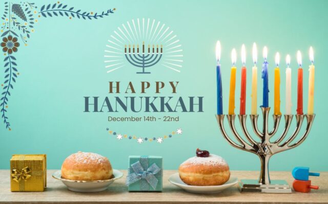 This Festival of Lights is a special reminder of hope and resilience. May each candle you light inspire joy, peace, and strength, and may the year ahead be filled with abundant blessings.